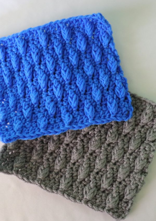 Crochet Plump Posts stitch