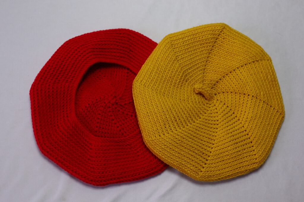 crochet french beret pattern