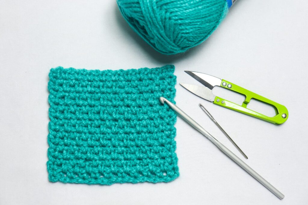 crochet moss stitch