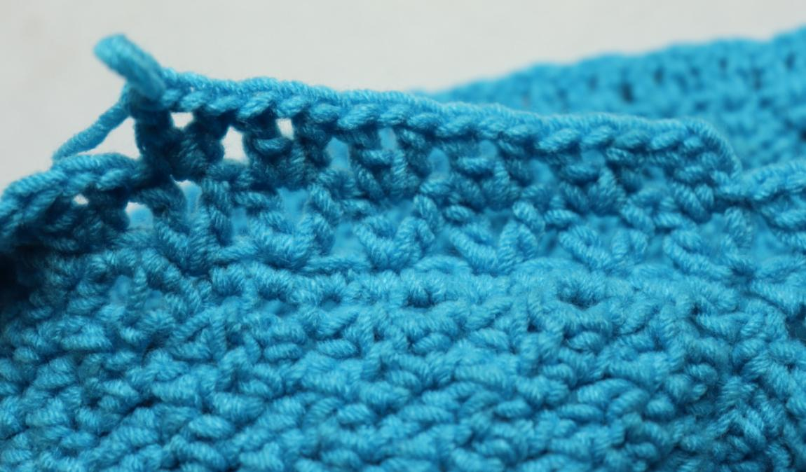 Crochet Puff Sleeve Top