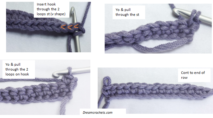 single crochet pattern