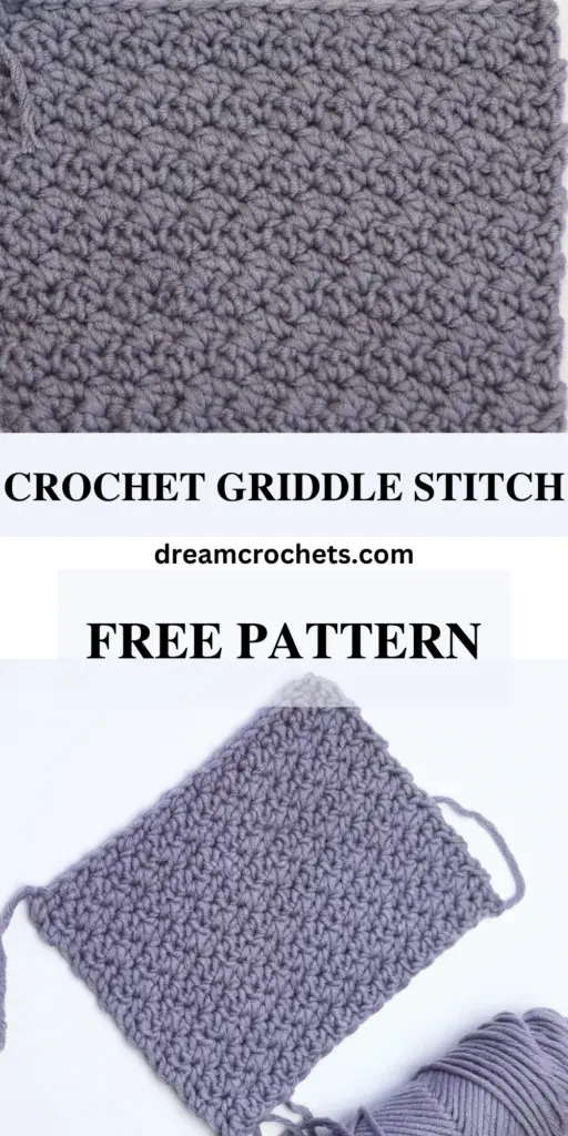 crochet griddle stitch