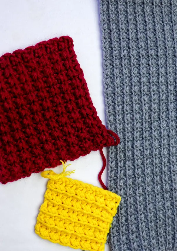 Crochet Rail Rib stitch free pattern