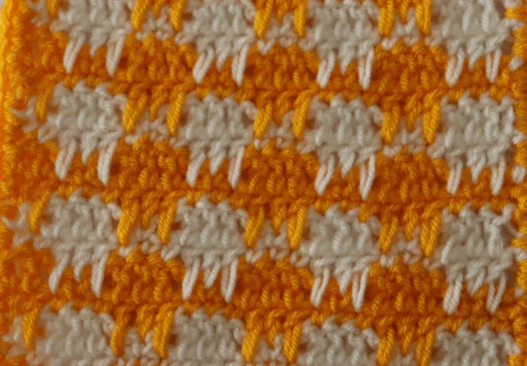 crochet houndstooth stitch